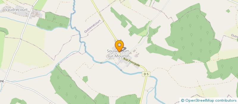 localisation de l'entreprise SYND INTERCOMMUNAL DE LA SOURCE JOURGEOT à VAUDRECOURT