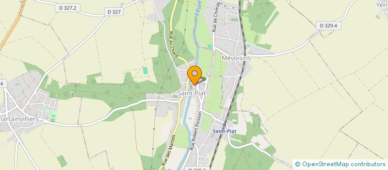 localisation de l'entreprise SYND INTERCOMMUNAL DE REGROUPEMENT PEDAGOGIQUE ET DE TRANSPORT SCOLAIRE DE ST-PIAT MEVOISINS CHARTRAINVILLIERS SOULAIRES à SAINT-PIAT