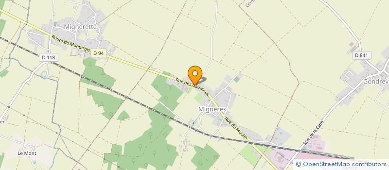localisation de l'entreprise SYND INTERCOMMUNAL DES EAUX DE MIGNERES à MIGNERES