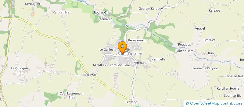 localisation de l'entreprise SYND INTERCOMMUNAL DES EAUX DE PLOUZEVEDE à PLOUZEVEDE