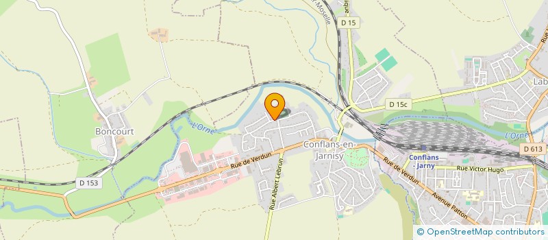 localisation de l'entreprise SYND INTERCOMMUNAL DES EAUX DU SOIRON à CONFLANS-EN-JARNISY