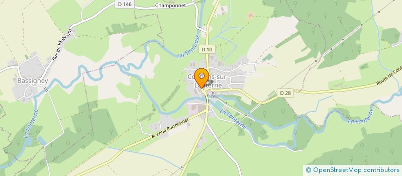 localisation de l'entreprise SYND INTERCOMMUNAL DES ECOLES DE LA LANTERNE  CONFLANS-SUR-LANTERNE