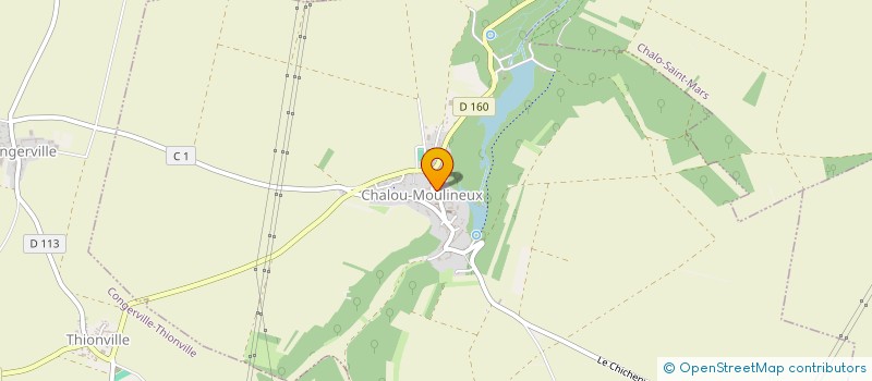 localisation de l'entreprise SYND INTERCOMMUNAL DES QUATRE RIVIERES DES PORTES DE LA BEAUCE à PUSSAY