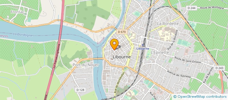 localisation de l'entreprise SYND INTERCOMMUNAL DU CHENIL DU LIBOURNAIS à LIBOURNE