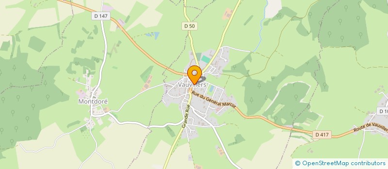 localisation de l'entreprise SYND INTERCOMMUNAL DU COLLEGE DE VAUVILLERS  VAUVILLERS