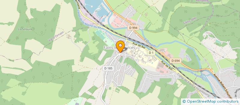 localisation de l'entreprise SYND INTERCOMMUNAL SCOLAIRE CHARLES PERRAULT à VAL-D'ORNAIN