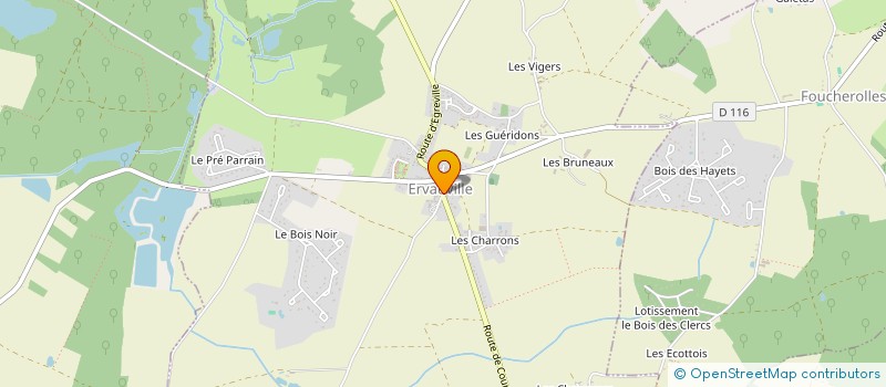 localisation de l'entreprise SYND INTERET SCOLAIRE ERVAUVILLE à ERVAUVILLE