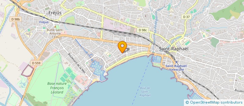 localisation de l'entreprise SYND L AIGUE MARINE à FREJUS