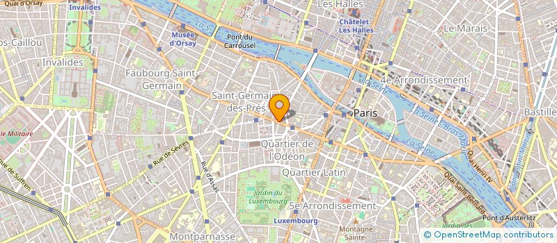 localisation de l'entreprise SYND LIBRAIRES CLAS DE FRANCE  PARIS