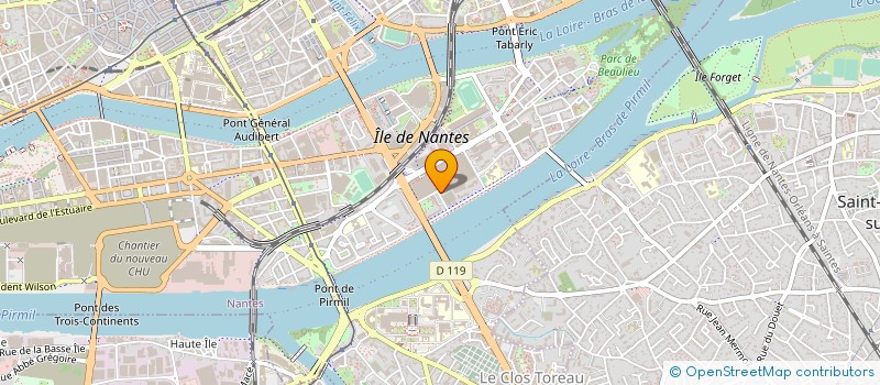 localisation de l'entreprise SYND LIBRE COPROPRIETAIRES CTRE BEAULIEU à NANTES