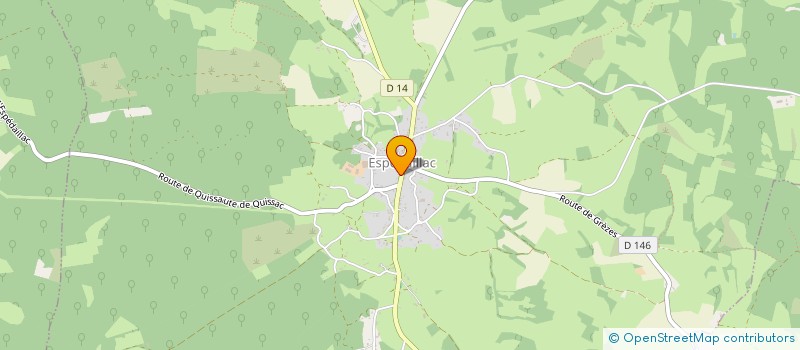 localisation de l'entreprise SYND LIBRE DU CAYRE  ISSEPTS