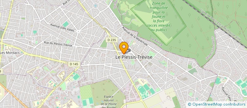 localisation de l'entreprise SYND MEDE VILLIERS à LE PLESSIS-TREVISE