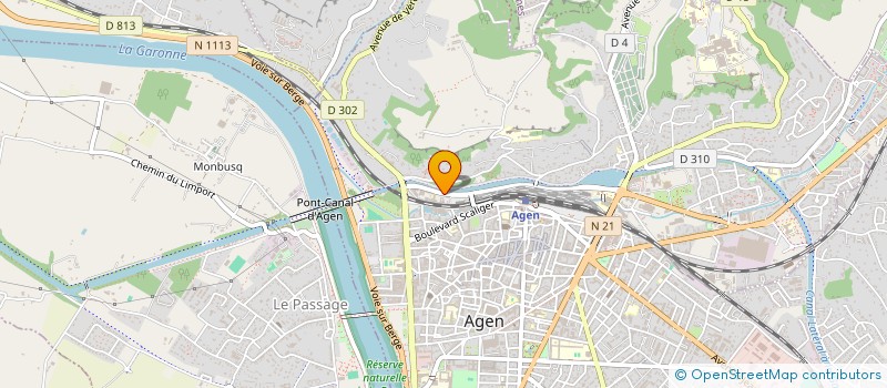 localisation de l'entreprise SYND MEDICAL LOT ET GARONNE  AGEN