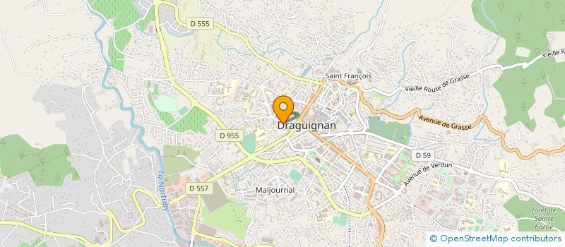 localisation de l'entreprise SYND MIMOSAS  DRAGUIGNAN