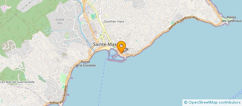 localisation de l'entreprise SYND MIREMER à SAINTE-MAXIME