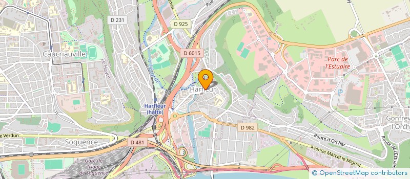 localisation de l'entreprise SYND MIXT REALIS ASSAIN PLUVIAL LEZARDE à HARFLEUR
