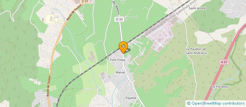 localisation de l'entreprise SYND MIXTE BASE LOISIRS CIRCUIT VAR à LE LUC