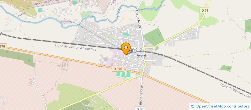 localisation de l'entreprise SYND MIXTE COLLEC TRAIT RESIDUS MENAGERS à AVORD