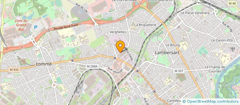 localisation de l'entreprise SYND MIXTE D'ADDUCTION EAUX DE LA LYS à LILLE