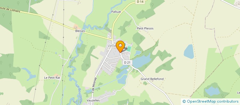 localisation de l'entreprise SYND MIXTE DE LA ZONE ARTISANALE DES MAISONS NEUVES à VELLES