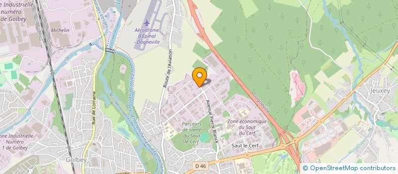 localisation de l'entreprise SYND MIXTE DEPARTEMENTAL D'ASSAINISSEMENT NON COLLECTIF  EPINAL