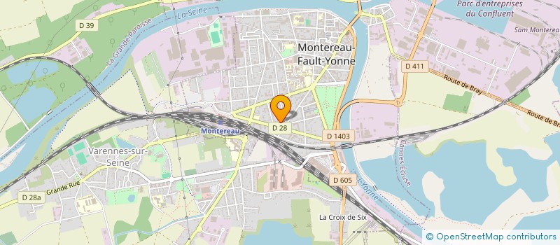 localisation de l'entreprise SYND MIXTE DEVELOPPEMENT PAYS MONTEREAU à MONTEREAU-FAULT-YONNE