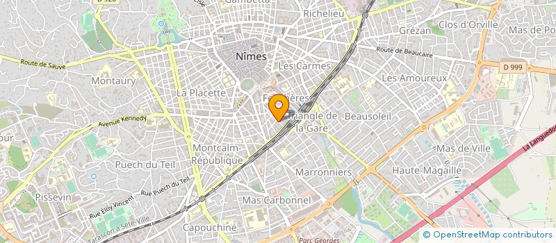 localisation de l'entreprise SYND MIXTE EQUIP REAL BAT INDUST D'ALES à NIMES