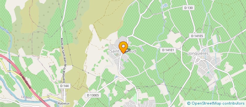 localisation de l'entreprise SYND MIXTE ETUDE AMENAG LERGUE AFFLUENTS à SAINT-ANDRE-DE-SANGONIS