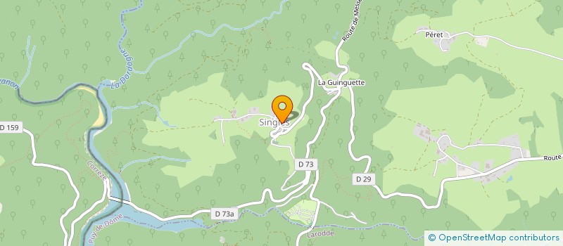 localisation de l'entreprise SYND MIXTE GESTION FORESTIERE SINGLES  SINGLES