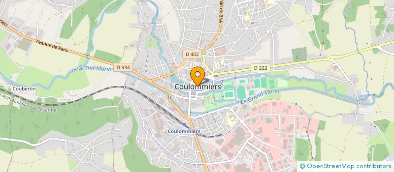 localisation de l'entreprise SYND MIXTE POUR GEOTHERMIE COULOMMIERS à COULOMMIERS