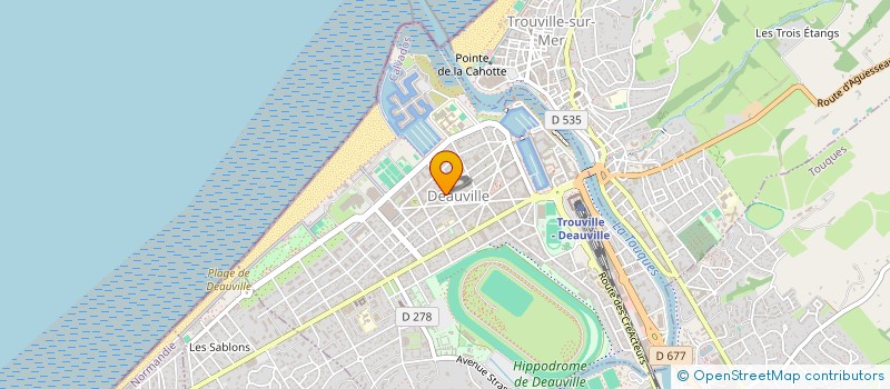 localisation de l'entreprise SYND MIXTE POUR SCOT DU NORD PAYS D'AUGE  DEAUVILLE