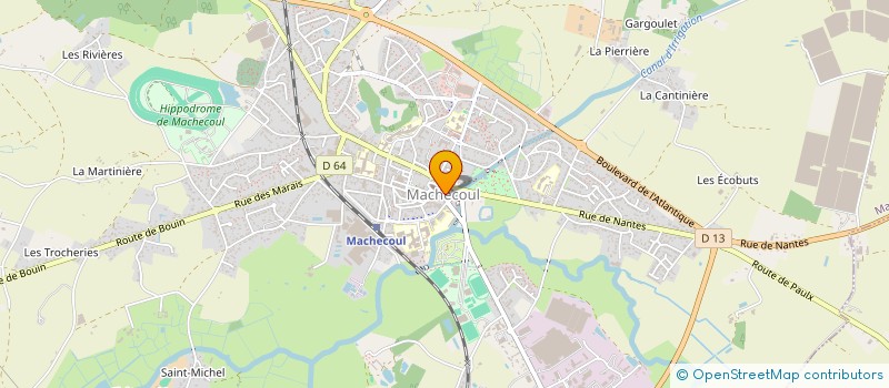 localisation de l'entreprise SYND MIXTE REG GRANDLIEU MACHECOUL LEGE à MACHECOUL-SAINT-MEME