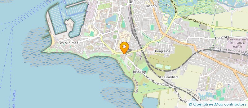 localisation de l'entreprise SYND MIXTE RESTAUR ANIMAT SITE BROUAGE à LA ROCHELLE