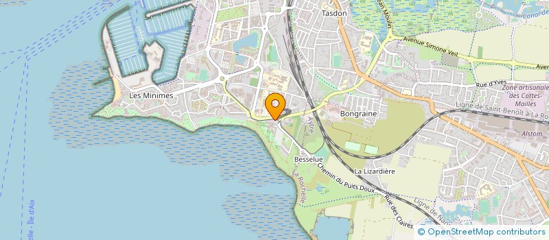 localisation de l'entreprise SYND MIXTE SAUVEG VALORI ANIMA ILE D'AIX à LA ROCHELLE