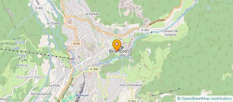 localisation de l'entreprise SYND MIXTE SCHEM COHER TERR BRIANCONNAIS  BRIANCON