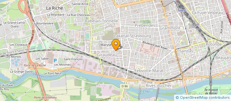 localisation de l'entreprise SYND MIXTE TOURAINE PROPRE  TOURS