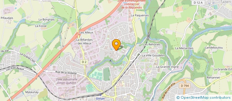 localisation de l'entreprise SYND MIXTE TRAIT DECHETS PAYS RANCE à TADEN