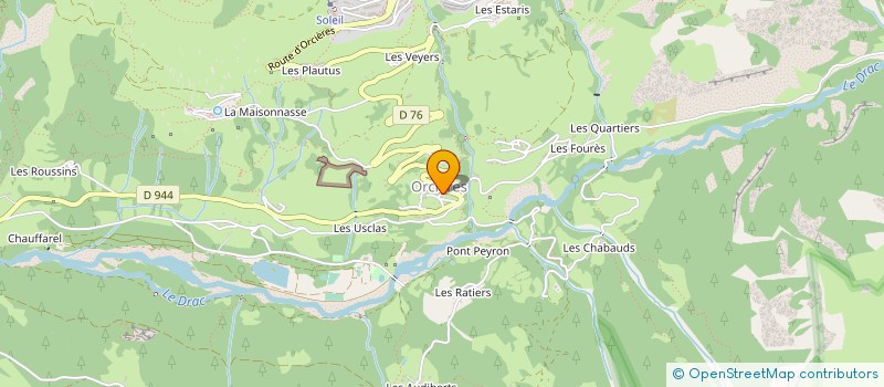 localisation de l'entreprise SYND MIXTE TRAITEMENT DES BOUES DES STATIONS D'EPURATION DU CHAMPSAUR à ORCIERES