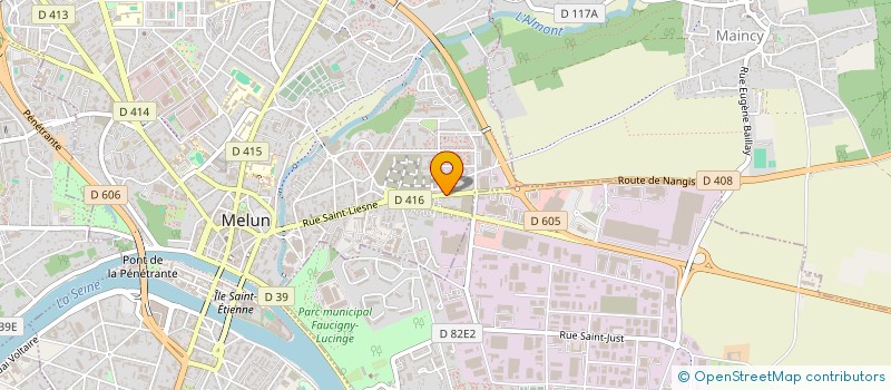 localisation de l'entreprise SYND MIXTE TRAITEMENT ORDURES MENAGERES ASSIMILEES CENTRE OUEST SEINE MARNAIS à VAUX-LE-PENIL