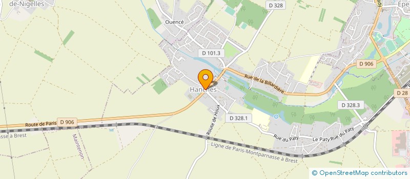 localisation de l'entreprise SYND MIXTE VALORISATION AGRICOLE BOUES à HANCHES