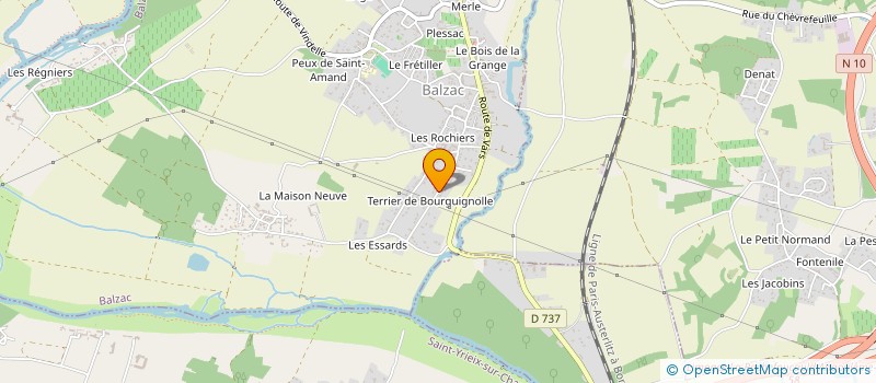 localisation de l'entreprise SYND MIXTE VOCATION MULTIPLES CHAMPNIERS à CHAMPNIERS