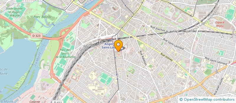 localisation de l'entreprise SYND NAT ANGORA QUALITE à ANGERS
