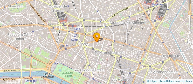 localisation de l'entreprise SYND NAT CADRE ORG SEMI PUB 5 à PARIS