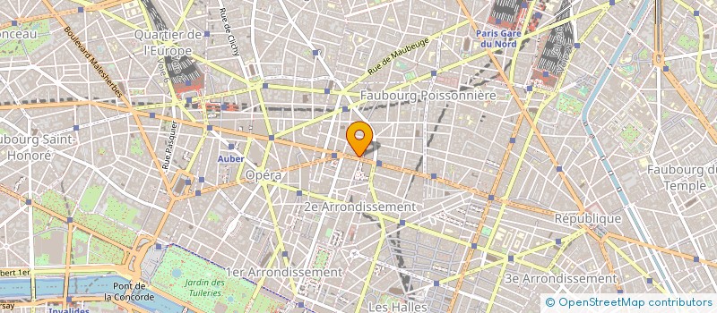 localisation de l'entreprise SYND NAT CENTRES CONSEIL MATRI à PARIS