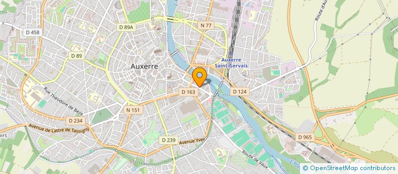 localisation de l'entreprise SYND NAT DES INSTITUTEURS SECTEUR YONNE à AUXERRE