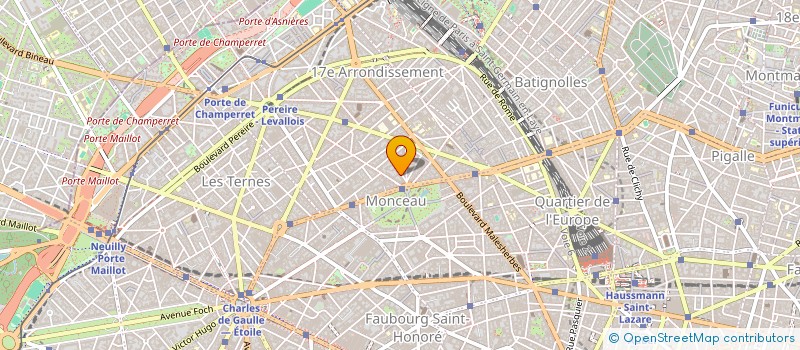 localisation de l'entreprise SYND NAT FABR CREM CONS MARRON  PARIS