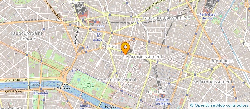 localisation de l'entreprise SYND NAT HOTELI RESTAU CAFETIER TRAITEUR  PARIS