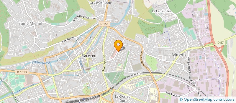 localisation de l'entreprise SYND NAT INSTIT ET PROFESSEURS à EVREUX