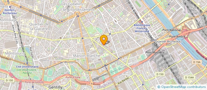 localisation de l'entreprise SYND NAT PROFESSIONS SANTE à PARIS