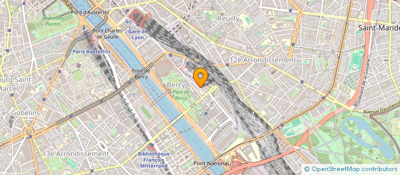 localisation de l'entreprise SYND NAT REPRESENT VINS GROS  PARIS 12